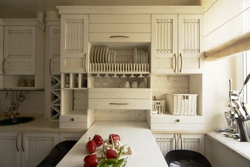 Дизайн малогабаритной кухни, малометражный интерьер кухни, фото 