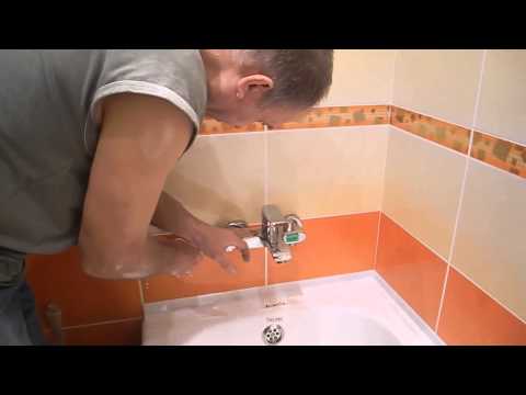 Как установить смеситель в ванной: фото, видео инструкция