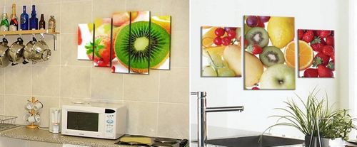 Картинки на кухню на стену: распечатать красивые прикольные картинки, своими руками, фотообои с фруктами, фото