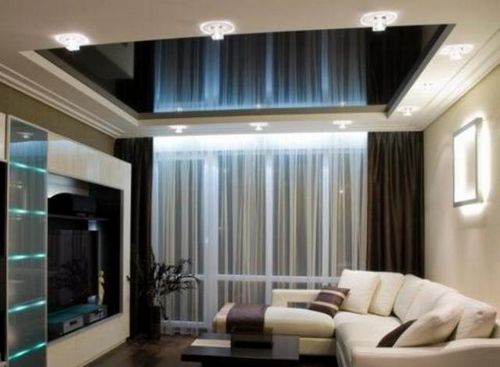 Натяжные потолки в квартире - плюсы и минусы, варианты дизайна