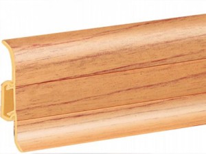 Плинтуса напольные деревянные шпонированные - размеры, характеристики