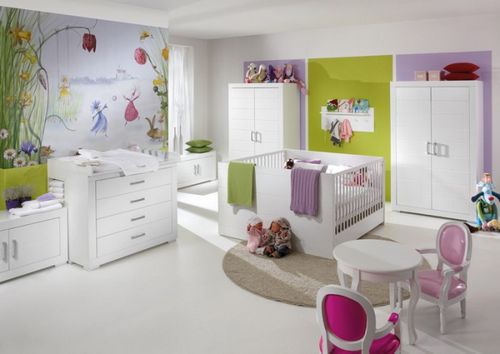 Подходящий цвет в интерьере детской комнаты