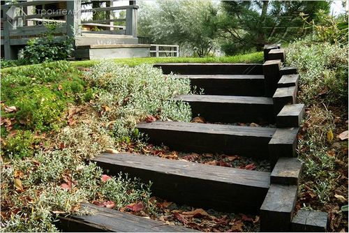 Садовая лестница своими руками - особенности и разновидности (+схемы)