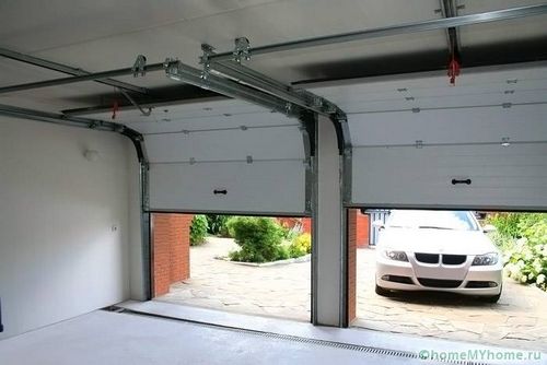 Секционные ворота в гараж: размеры и цены, монтаж своими руками