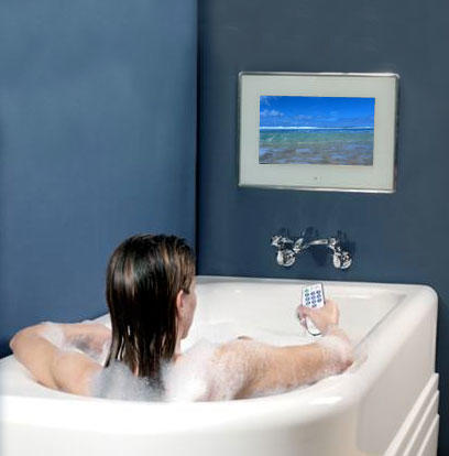 Телевизор для ванной комнаты: зеркало влагостойкое, влагозащищенный и водонепроницаемый своими руками